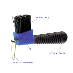 BOTH WINNERS red hoof pick with strong hook for efficient mud removal