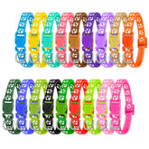 BOUMUSOE puppy collars pack closeup shows soft nylon and color variety for litter kits.
