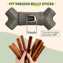 BOUSEPO bully stick holder securing sticks for small to medium dogs