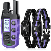 BOUSNIC dog shock collar remote with 3300ft range for flexible training indoors or outdoors.