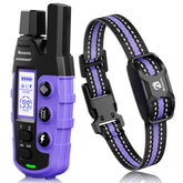 BOUSNIC dog shock collar remote for flexible training with adjustable beep, vibration, and shock.