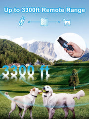 Bousnic two dog training system with dual channels for simultaneous training