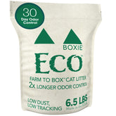 Boxiecat Eco Farm to Box packaging highlights recyclable materials for eco-conscious homes.