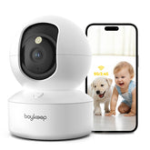 BoyKeep Indoor Camera shows crisp 2K video for clear monitoring.