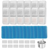 Bravelk cat water fountain filter 12-pack for easy replacement and clean water