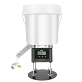 Briidea automatic fish feeder with 4L capacity for precise pond feeding on schedule.