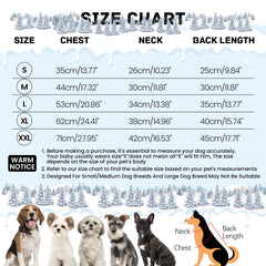 BRKURLEG small dog jacket with soft inner cotton keeps puppies cozy on cold days.