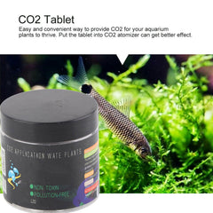 Brrnoo CO2 tablet closeup highlights precise dosing and rapid diffusion