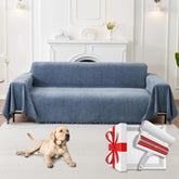 BRUNNA DESIGN couch cover universal fit sofa offers easy setup and full protection.