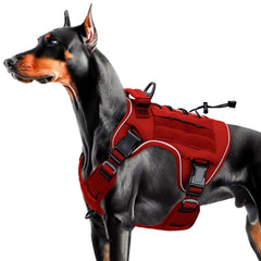 Bruvoalon heavy-duty tactical dog harness durability highlights rugged outdoor use and longevity