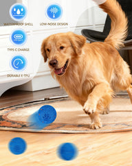Bryxkla interactive ball chew-resilient E-TPU designed for medium and large dogs