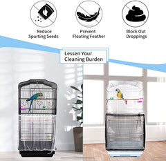 BSBMIEQM parrot nylon mesh net cover provides airflow and protection
