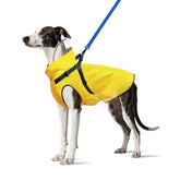Bsemax dog raincoat with reflective harness for nighttime safety