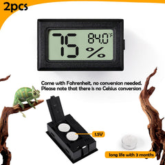 BSRESIN thermometer stick placement demonstrates easy, quick setup with adhesive dots