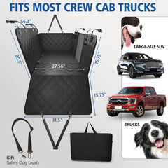 Btefd XL back seat extender with upgraded hard bottom shows stability.