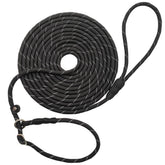 BTINESFUL slip lead 10ft close-up shows soft nylon for comfortable walks.