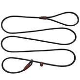 BTINESFUL slip lead 7ft loop-latch close-up for reliable control during walks