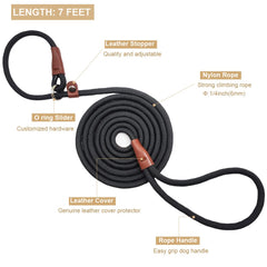 BTINESFUL nylon rope close-up shows sturdy construction for tough pullers