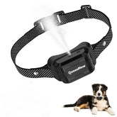 Bubbacare citronella dog bark collar front view for humane bark control indoors or outdoors.