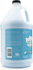 Bubble Bros deodorizing dog shampoo foamy lather demonstrates deep cleaning action.