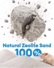 BUCATSTATE Pet-safe Minerals close-up emphasizes natural, chemical-free formula.