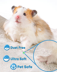 BUCATSTATE Sand Bath Container Pair demonstrates all-in-one grooming setup.