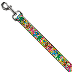 Buckled-Down grateful-dead-dancing-bears-swirl-leash highlights vibrant print for standout outings.