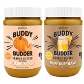 Buddy Budder Ruff Ruff Raw pumpkin pup jar easy all-natural peanut butter for dogs