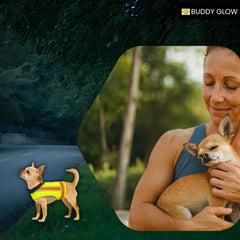 Buddy Glow two-tone reflective strips enhance daytime and nighttime safety