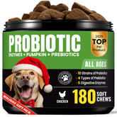 BuddyCheer dog probiotics bottle shown for daily gut support