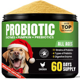 BuddyCheer Probiotics dog powder packets for daily digestive support and gut balance