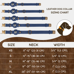 BUDKAS leather dog collar soft texture ensures gentle contact with skin and fur