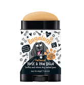Bugalugs paw-nose balm jar close-up for moisturized paws and noses