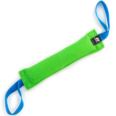 Bull Fit K9 Dog Bite Tug Toy front view shows sturdy construction for long-lasting play