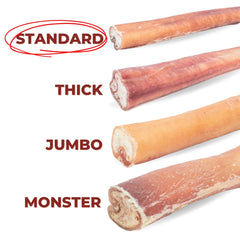 Bully Bunches rawhide-free chew presented as a safe alternative