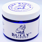 The Bully Company Bully Wipes wrinkle closeup for gentle dirt removal around folds