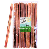 BULLYSTICKS & MORE 12inch packshot highlights eight-pack bully sticks for medium dogs.