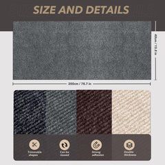 Bumaigo scratch-resistant mat features realistic carpet texture for scratching.