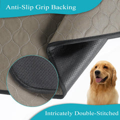 Bunlitent Washable Pee Pad 72x72 flash-dry technology demonstrates instant drying.