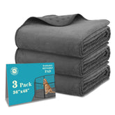 Bunlitent Washable Pee Pad absorption close-up shows rapid liquid uptake for mess-free rooms