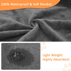 Bunlitent Washable Pee Pad anti-slip bottom demonstrates secure footing on slick floors
