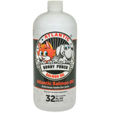 Bunny Punch Salmon Oil 32oz bottle supports coat and joint health.