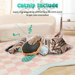 BuntyJoy turtle catnip belly release boosts scent appeal for curious kittens.