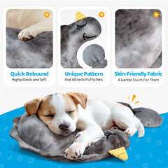 BurgeonNest Two-Size-Options bed fits pets up to 13 or 25 pounds.