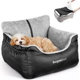 BurgeonNest dog car seat front view for secure small-dog travel.