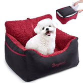 BurgeonNest dog car seat front view boosts safety and comfort for small dogs on the road