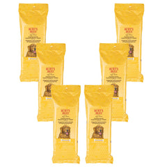 Front view of Burt's Bees for Pets multipurpose grooming wipes pack for easy dog grooming.