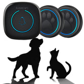 Busteelight Soft Ring Blk Dog Bell front-door setup for clear signaling across rooms.