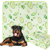 BVAGSS washable dog pee pad avocado 36x36 keeps floors dry and reusable