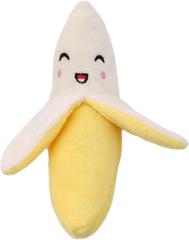 BWESOO yellow squeeze squeaker toy full view promotes interactive play and engagement.